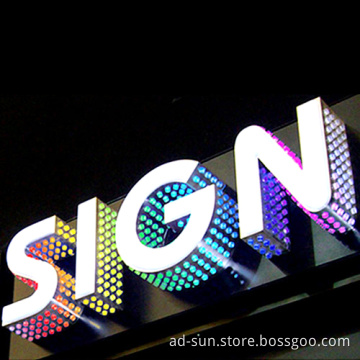 LED Leakage Letter Sign